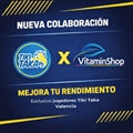 COLABORACIÓN ENTRE TIKI TAKA Y VITAMINSHOP VLC